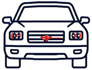 Icon representing cars and pickup trucks for sale in Boulder CO