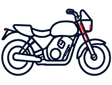 Icon representing motorcycles for quick sale in Boulder Colorado